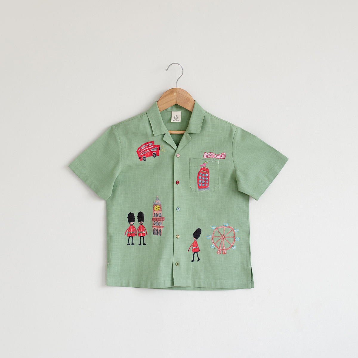 London Guard Applique Shirt | Mint