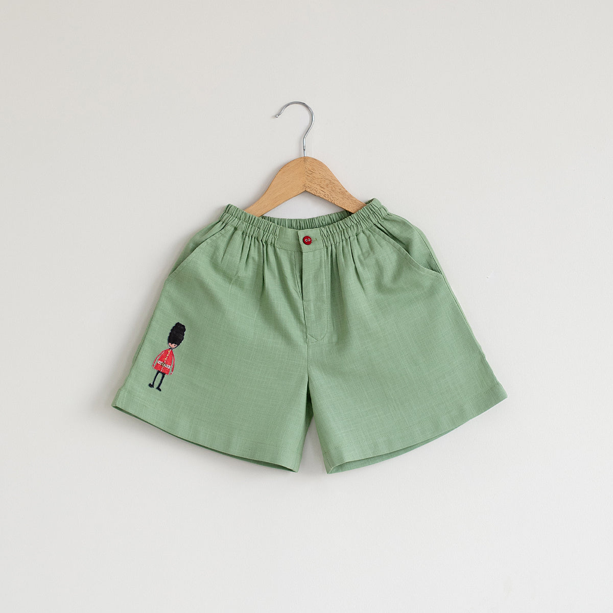 London Guard Applique Shorts | Mint