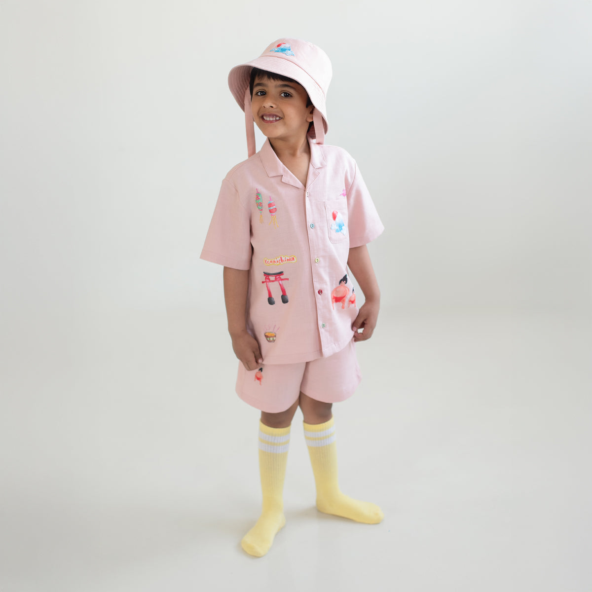 Tokyo Blush Applique Shirt | Blush