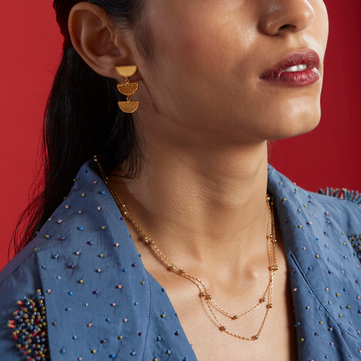 Many Moons Earrings - Mini