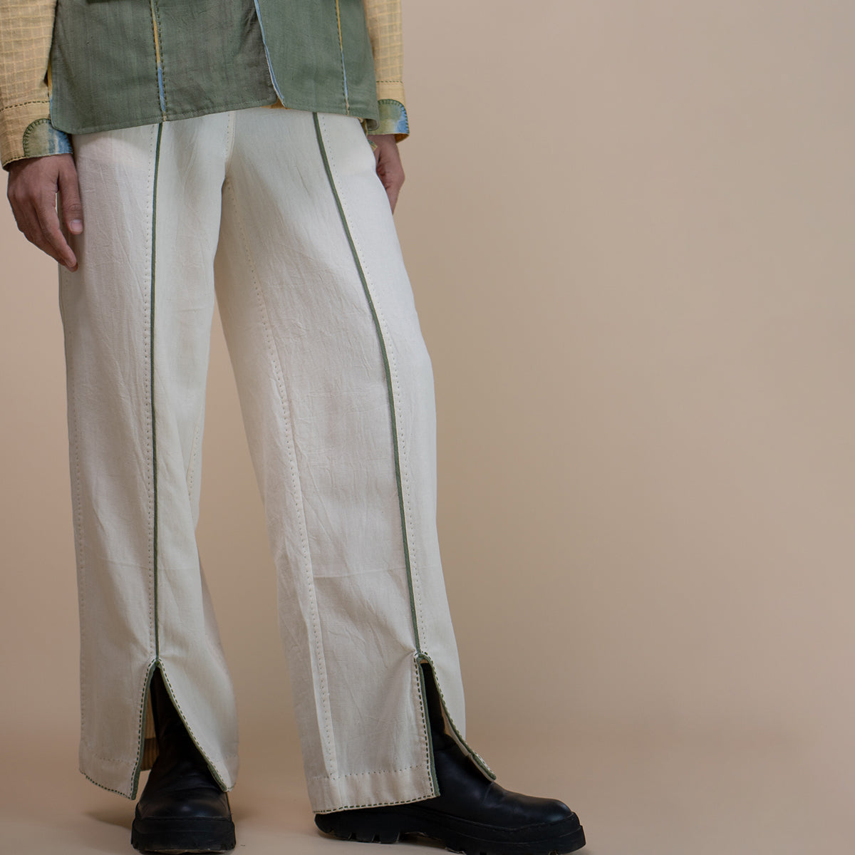 Meadows Unisex Front Slit Pants