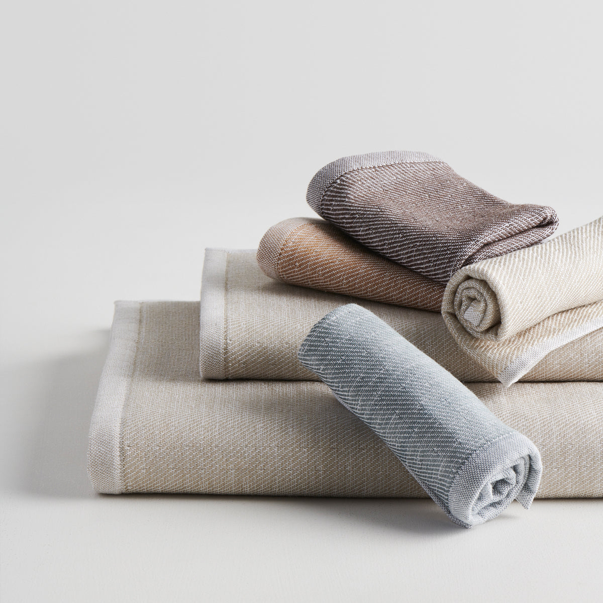Earth Stucco | Cotton Bamboo | Hammam Terry | Towel