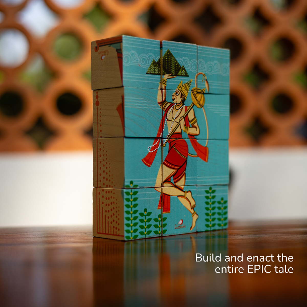 Ramayana Wooden Puzzle Set