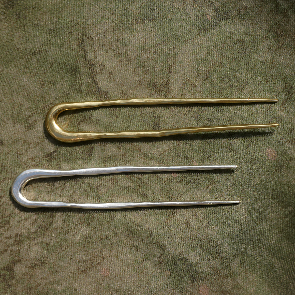 Arch Hair Pin - Brass