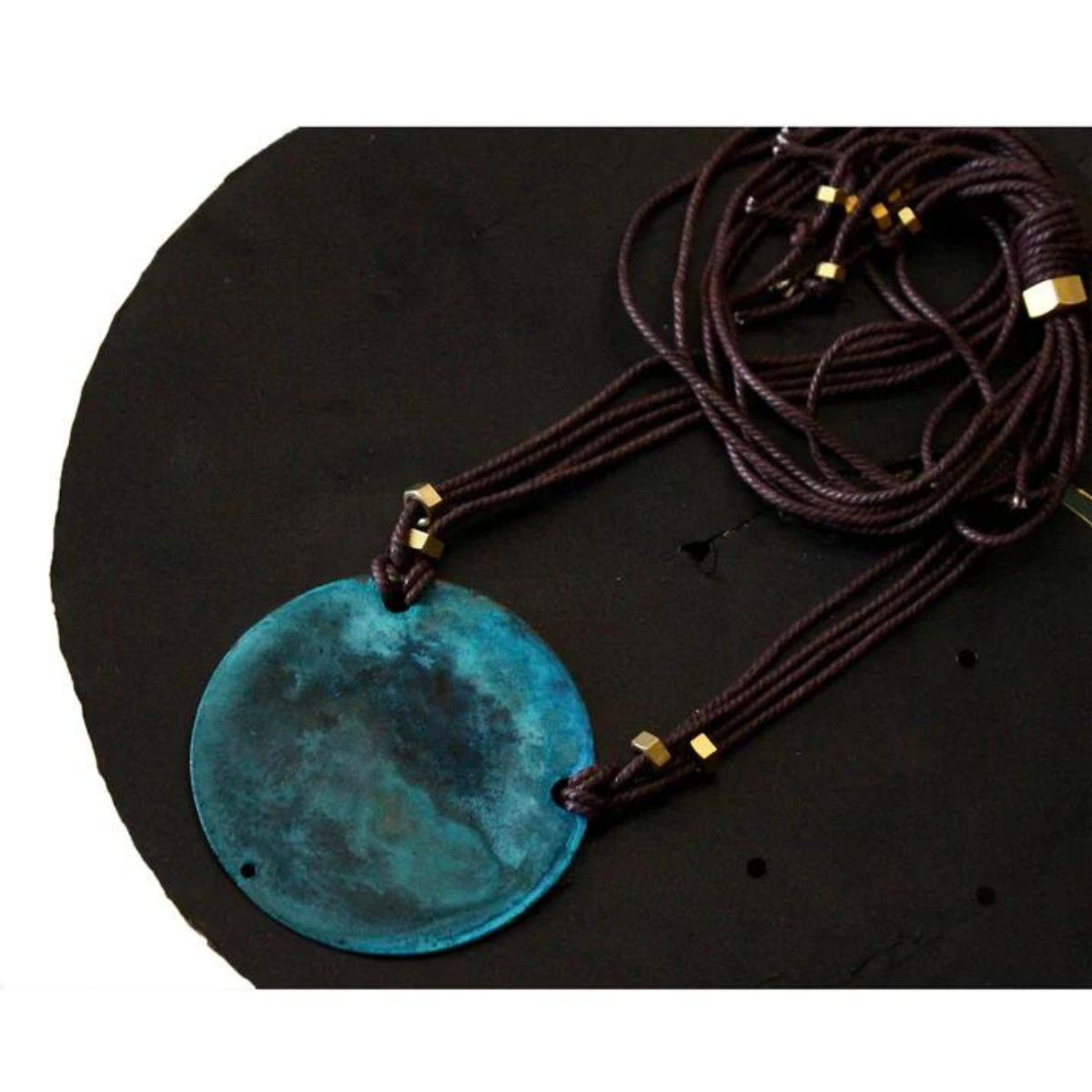 Patina Circle Neckpiece