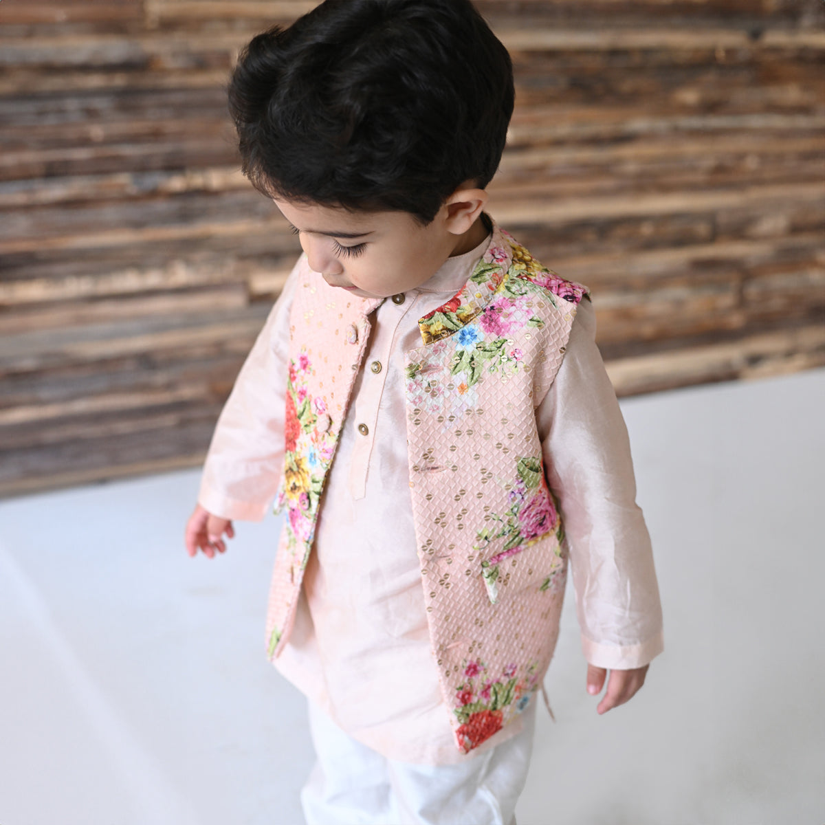 Abeer Bandhi Light Pink Set