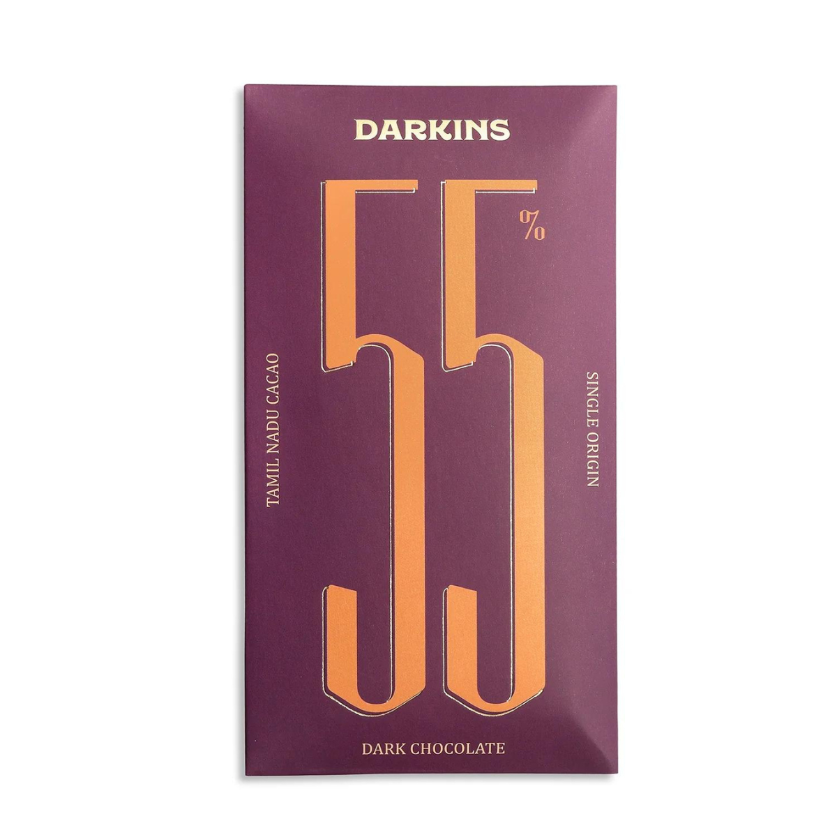 Darkins 55% Artisanal Dark Chocolate - Tamil Nadu Single Origin