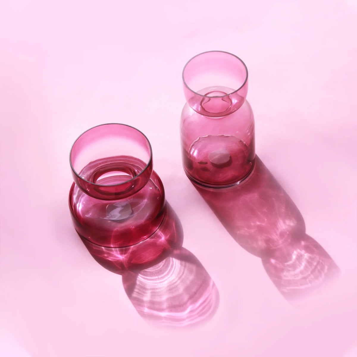 Lilac Coloured Vase Short