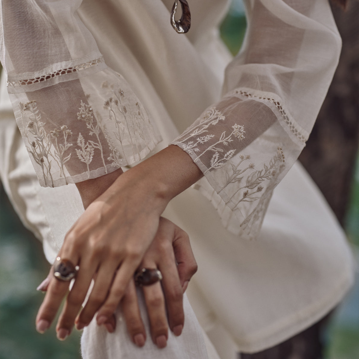 Aflot Tunic - Ivory