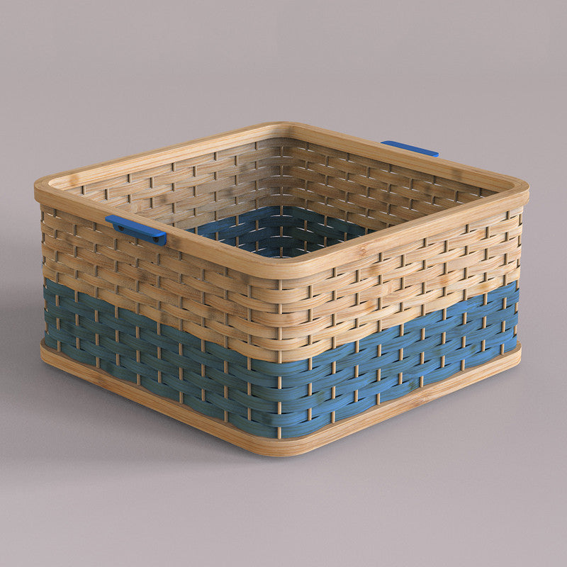 Bamboo Basket | Blue