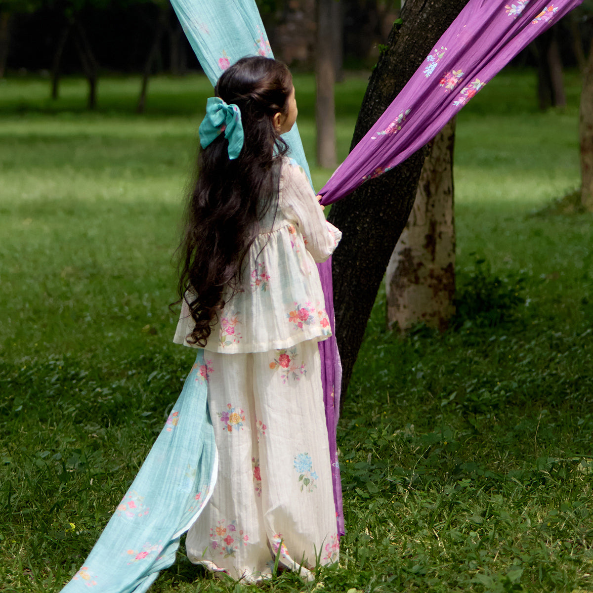 Naariyal Chitthi Peplum Set