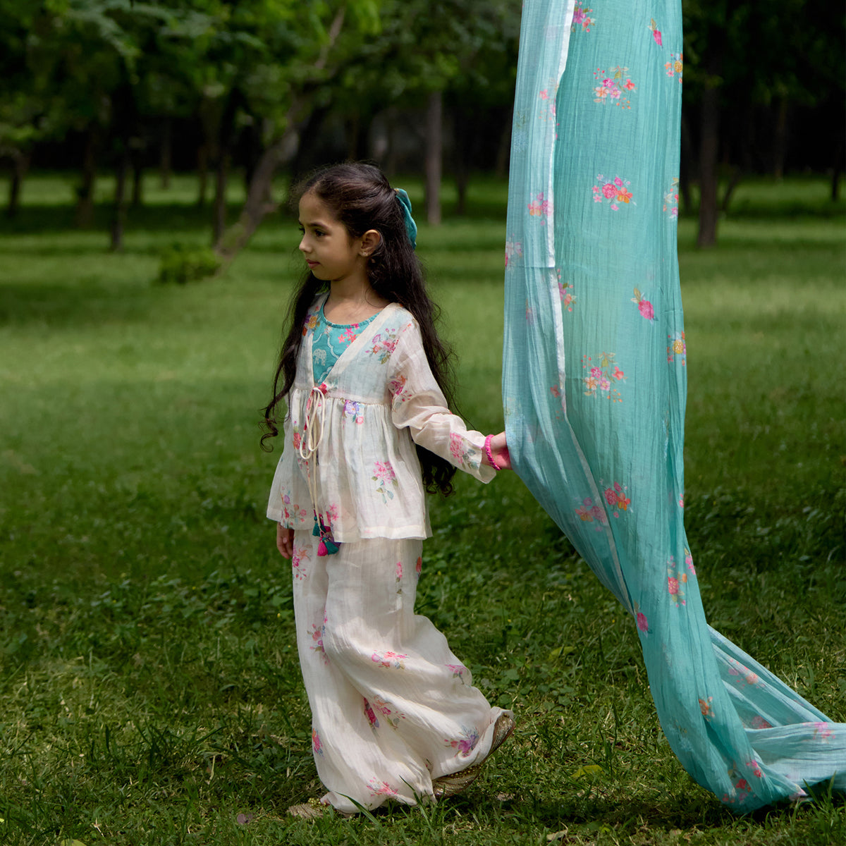 Naariyal Chitthi Peplum Set