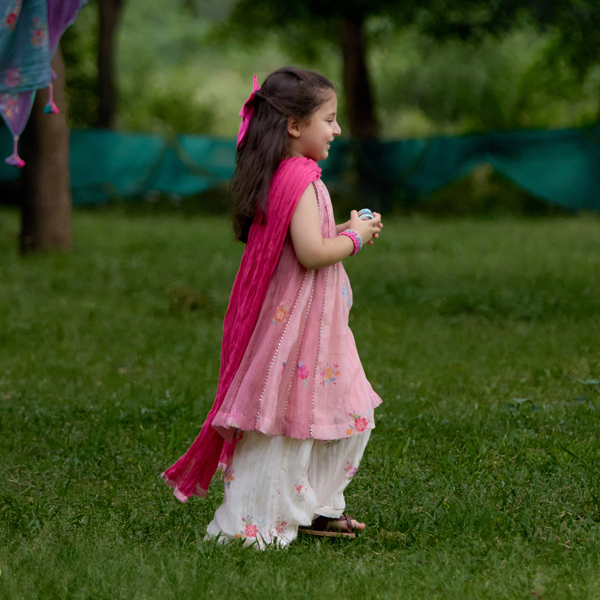 Seher Gulaab Flared Kurta Set