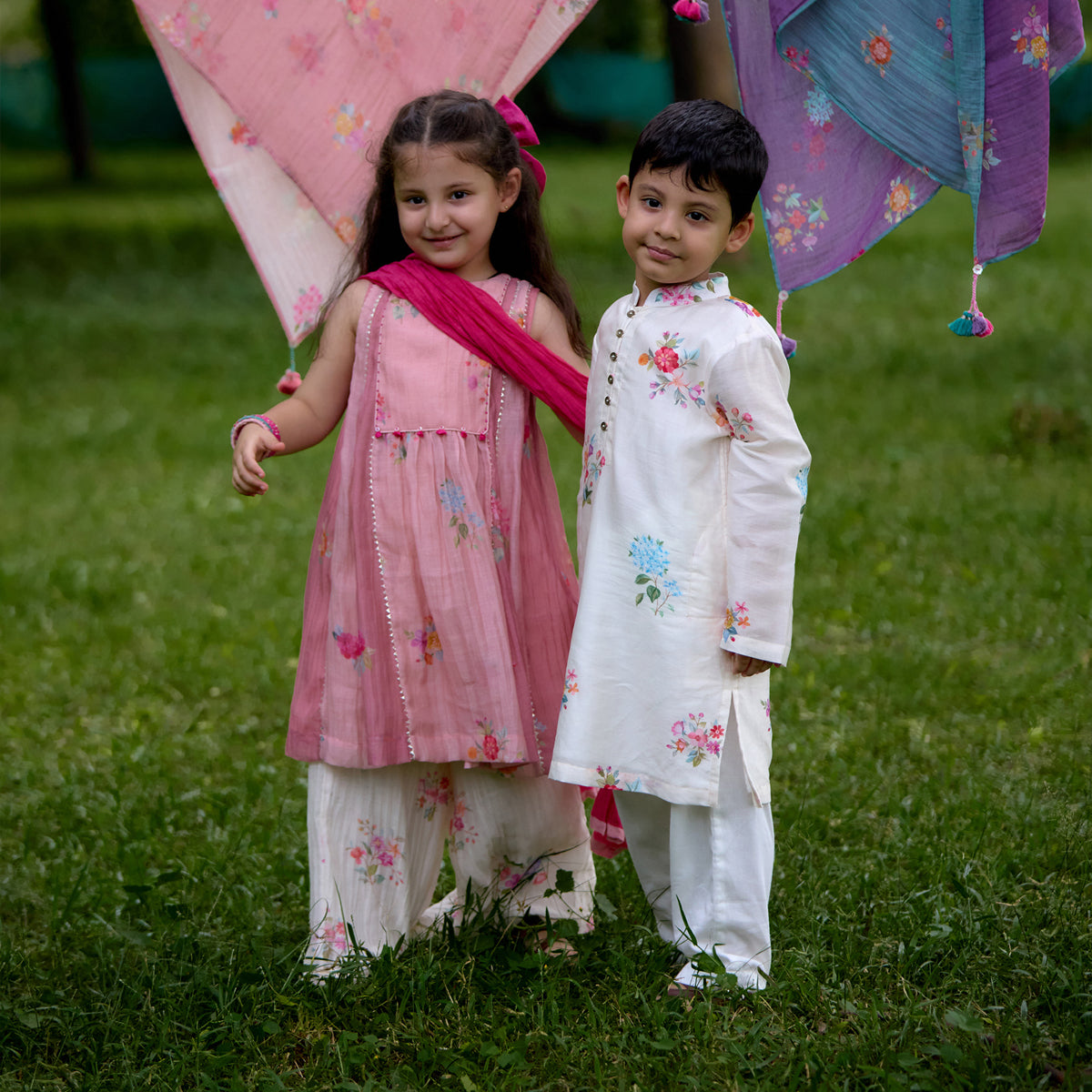 Seher Gulaab Flared Kurta Set