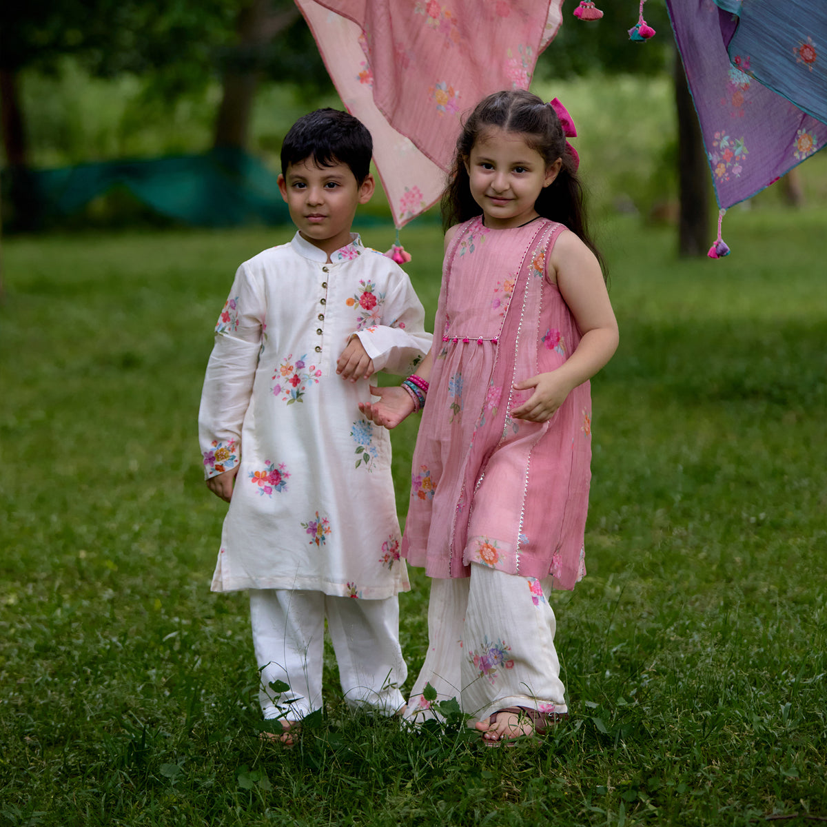 Seher Gulaab Flared Kurta Set