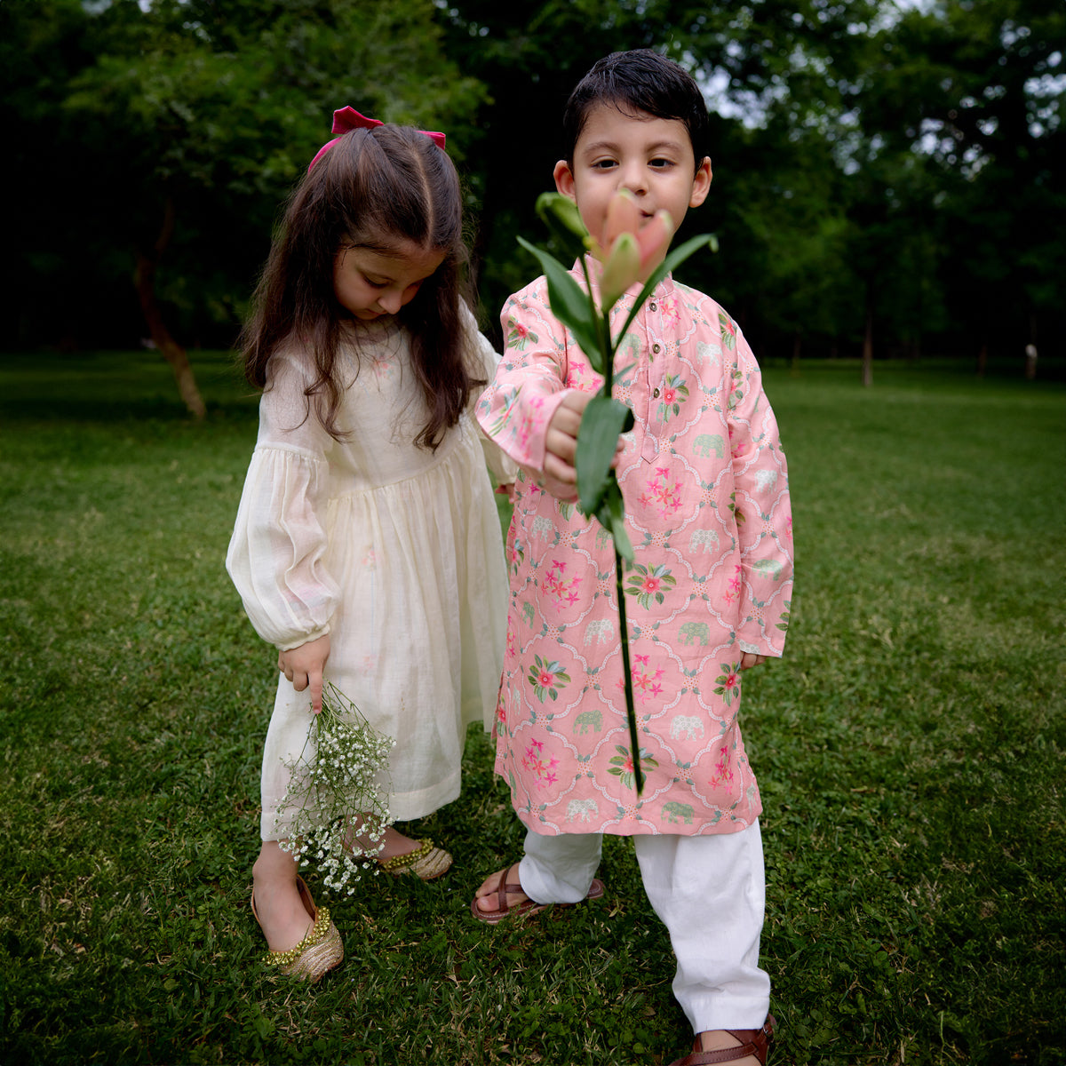 Gulaab Verandah Kurta Set