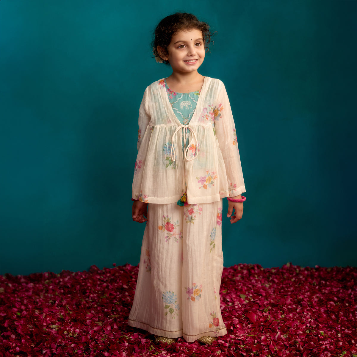 Naariyal Chitthi Peplum Set