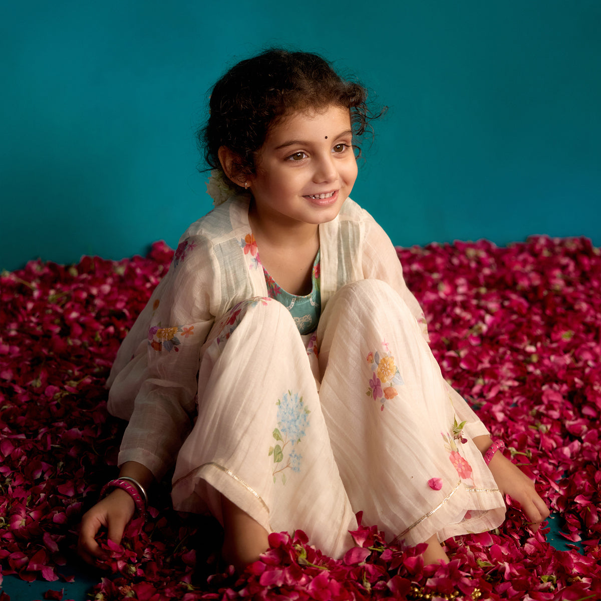 Naariyal Chitthi Peplum Set