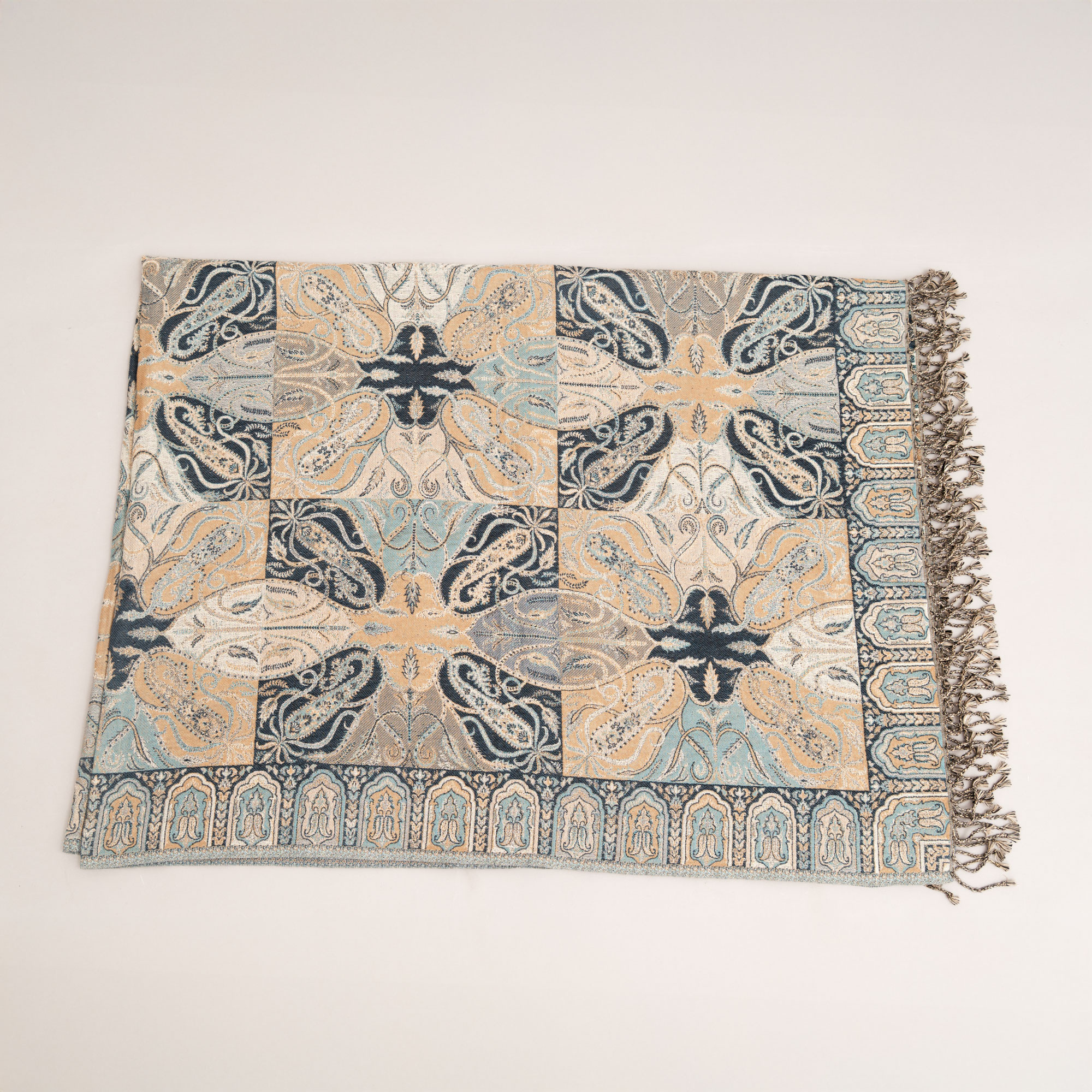 Vintage Azure Throw