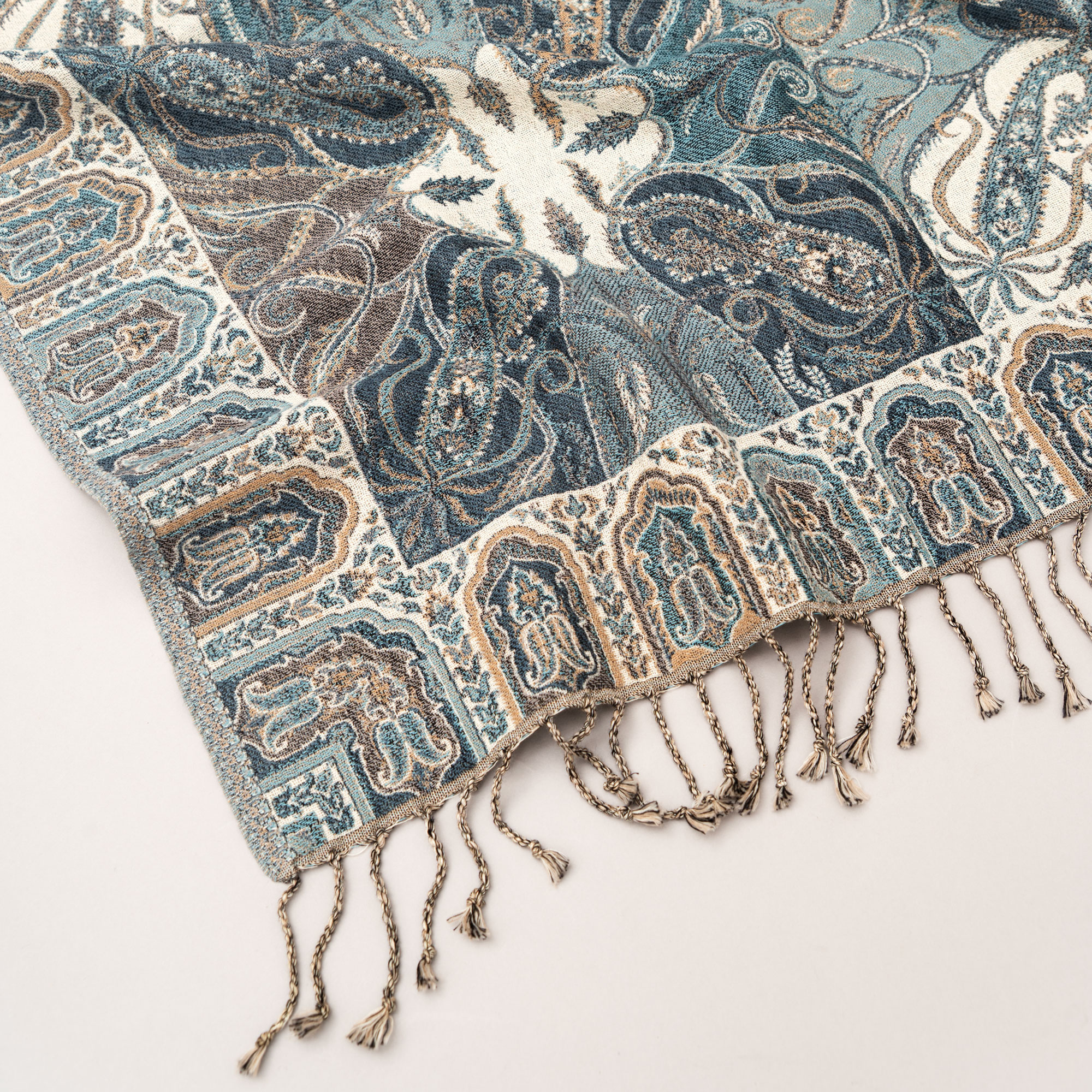 Vintage Azure Throw