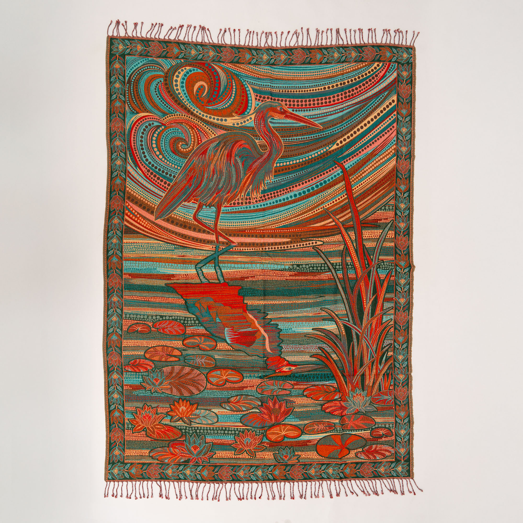 Wings Of Eternity Throw-Green