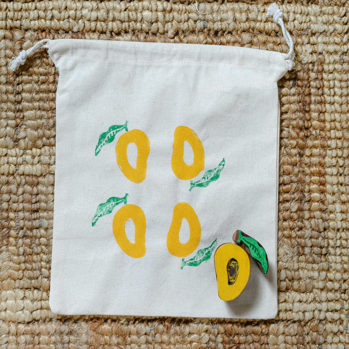 Stamp ART - Fruits | Block Printing Stamps (6 Stamps)