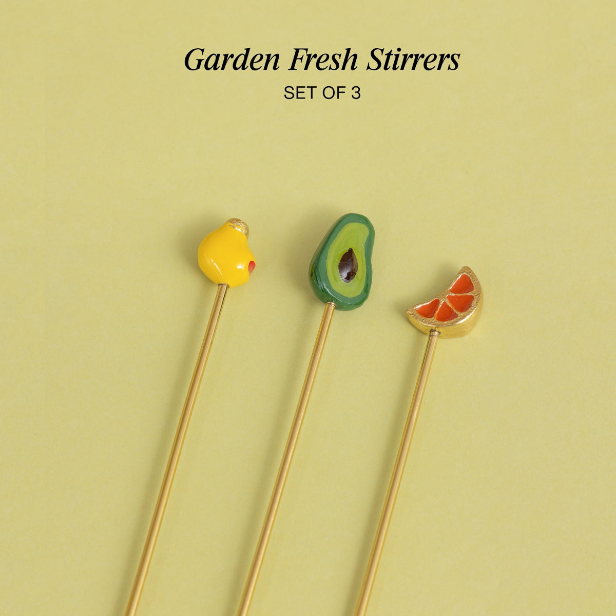 Garden Fresh Strrers - Set of 3