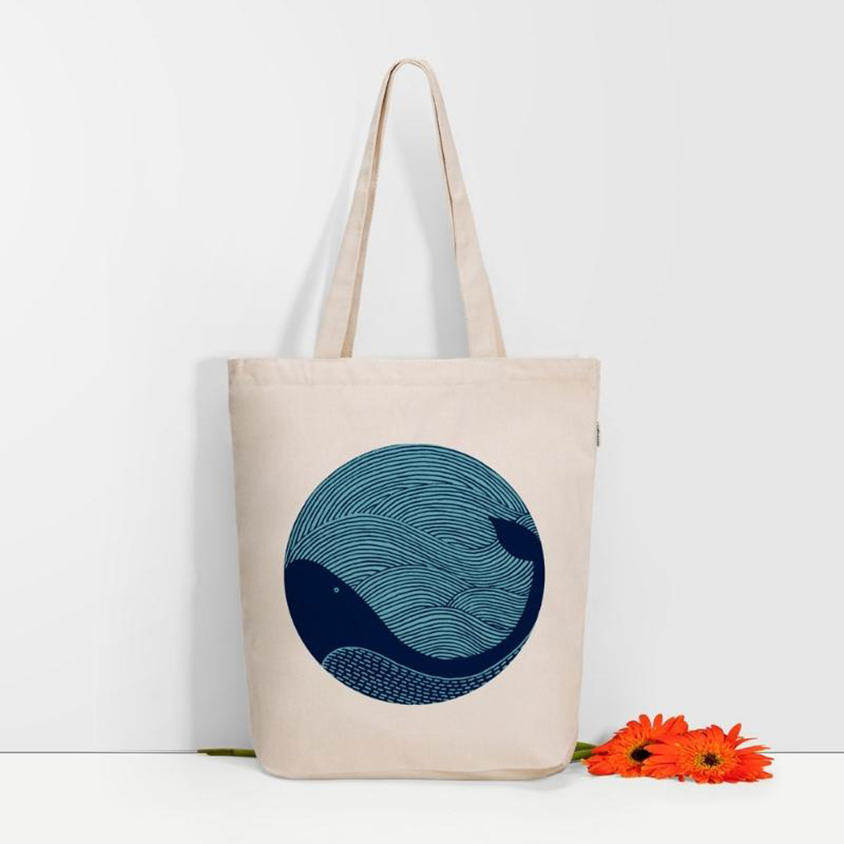 Zipper Tote Bag