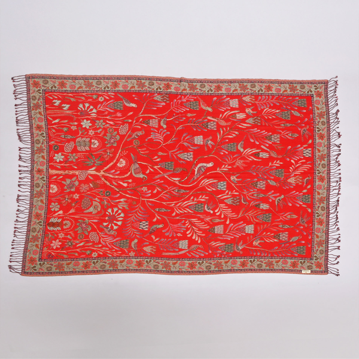 The Scarlet Garden Throw-2