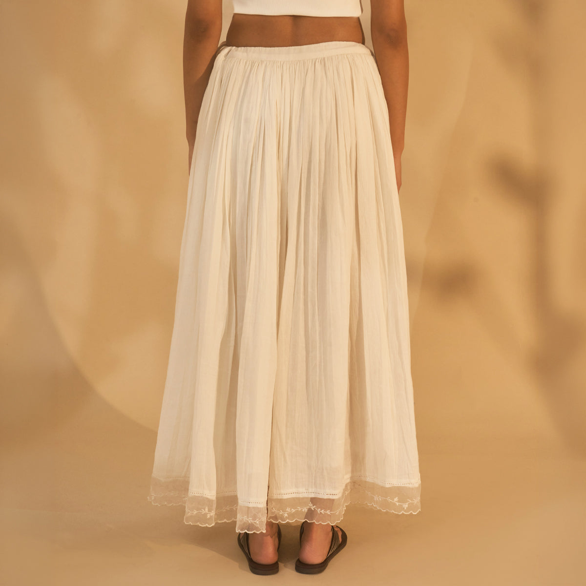 Wildflower Skirt - Ivory