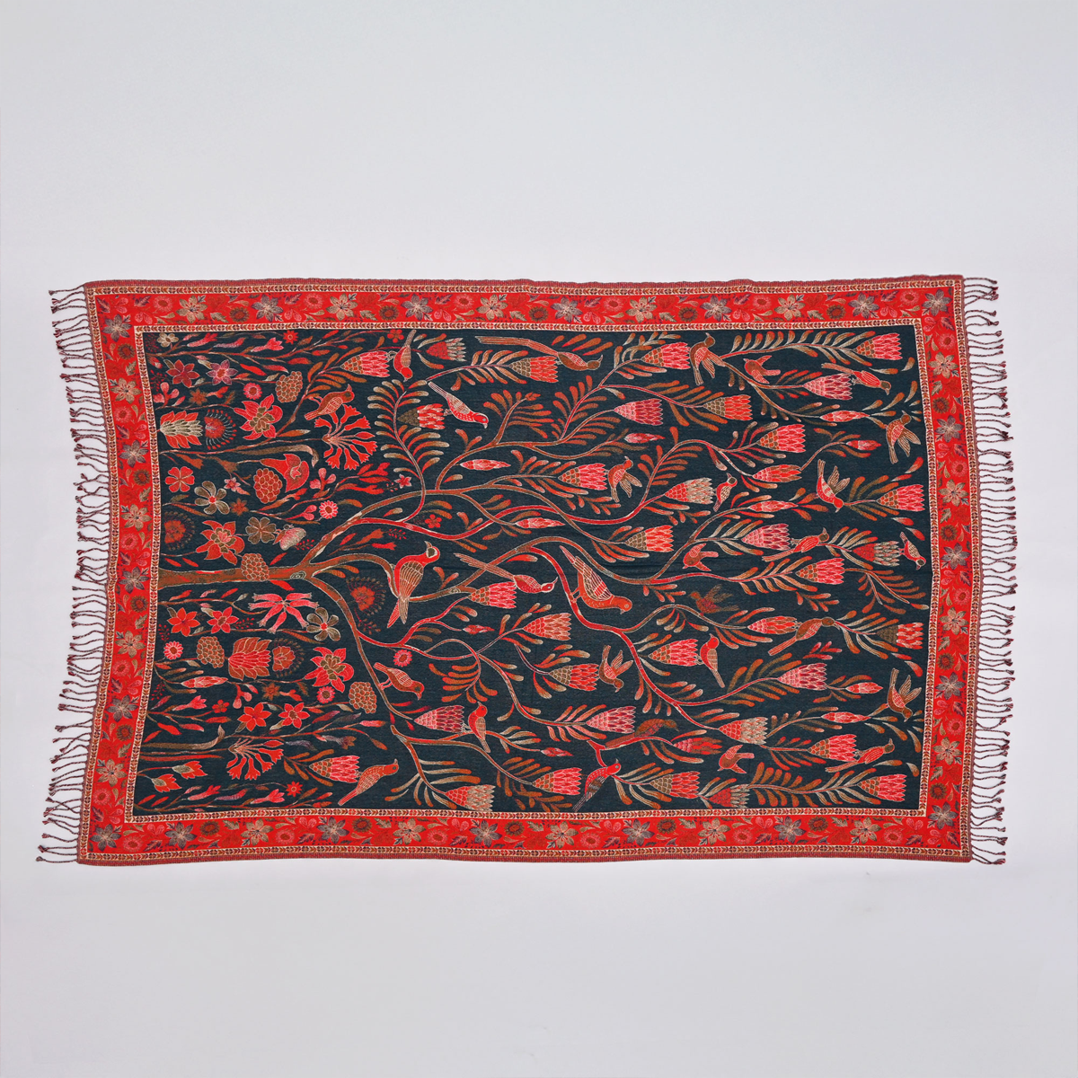 The Scarlet Garden Throw-2