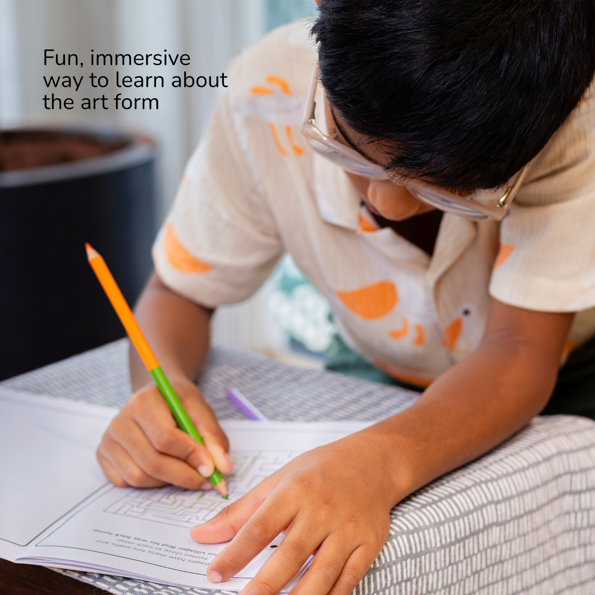 Madhubani Wooden Puzzle Set