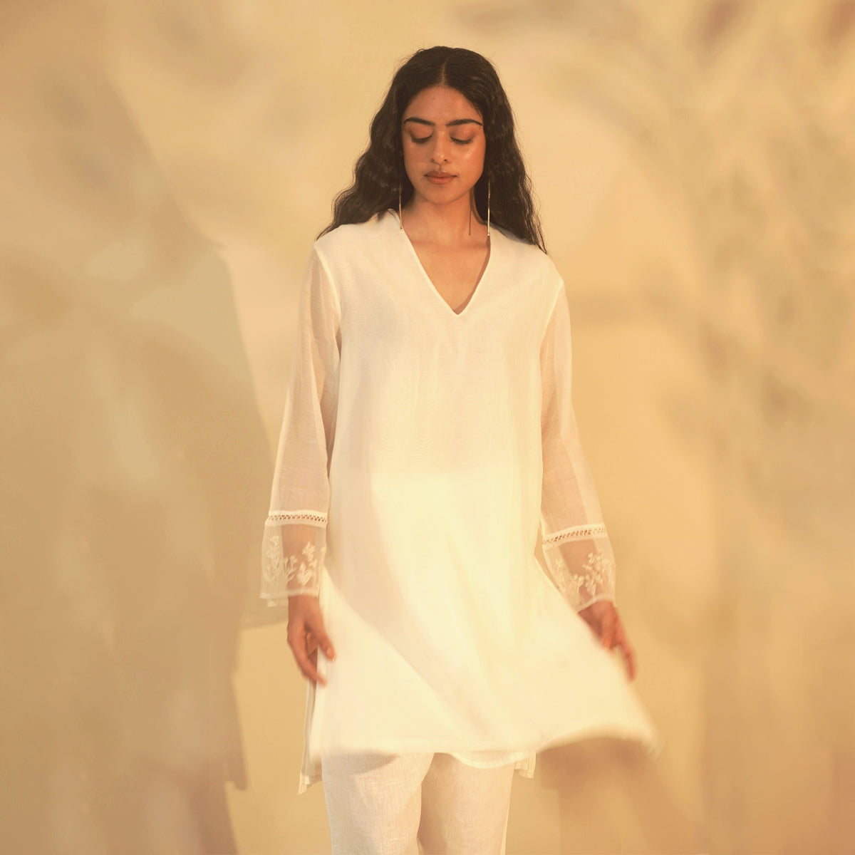 Aflot Tunic - Ivory