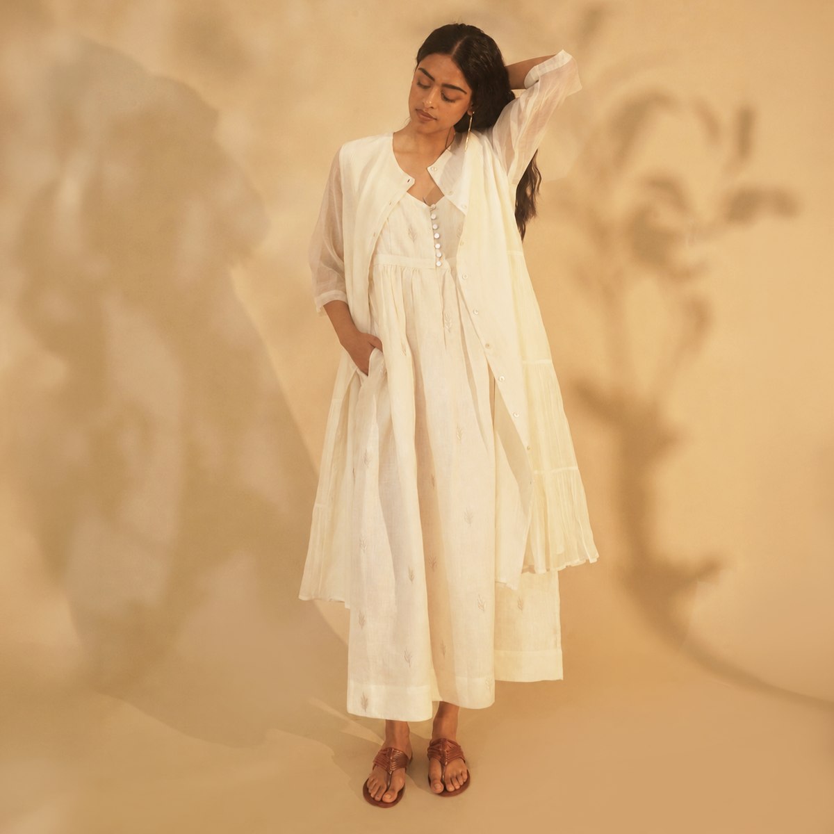 Noon Kurta - Ivory