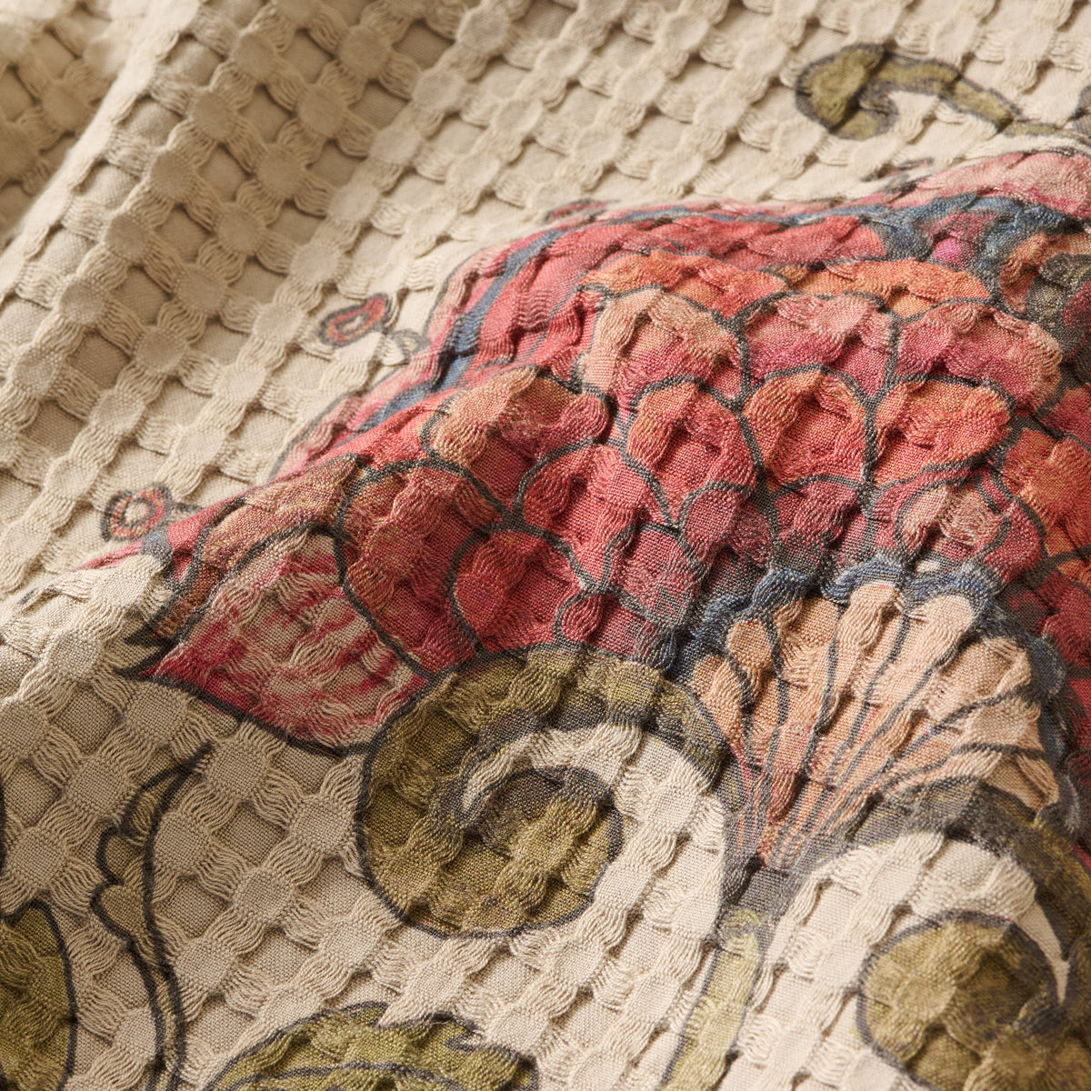 Kalika | Cotton Bamboo | Waffle | Bath Towel