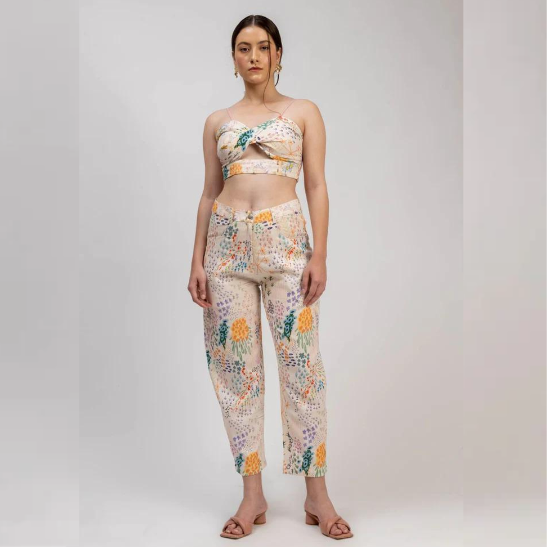 Maria Printed Pants