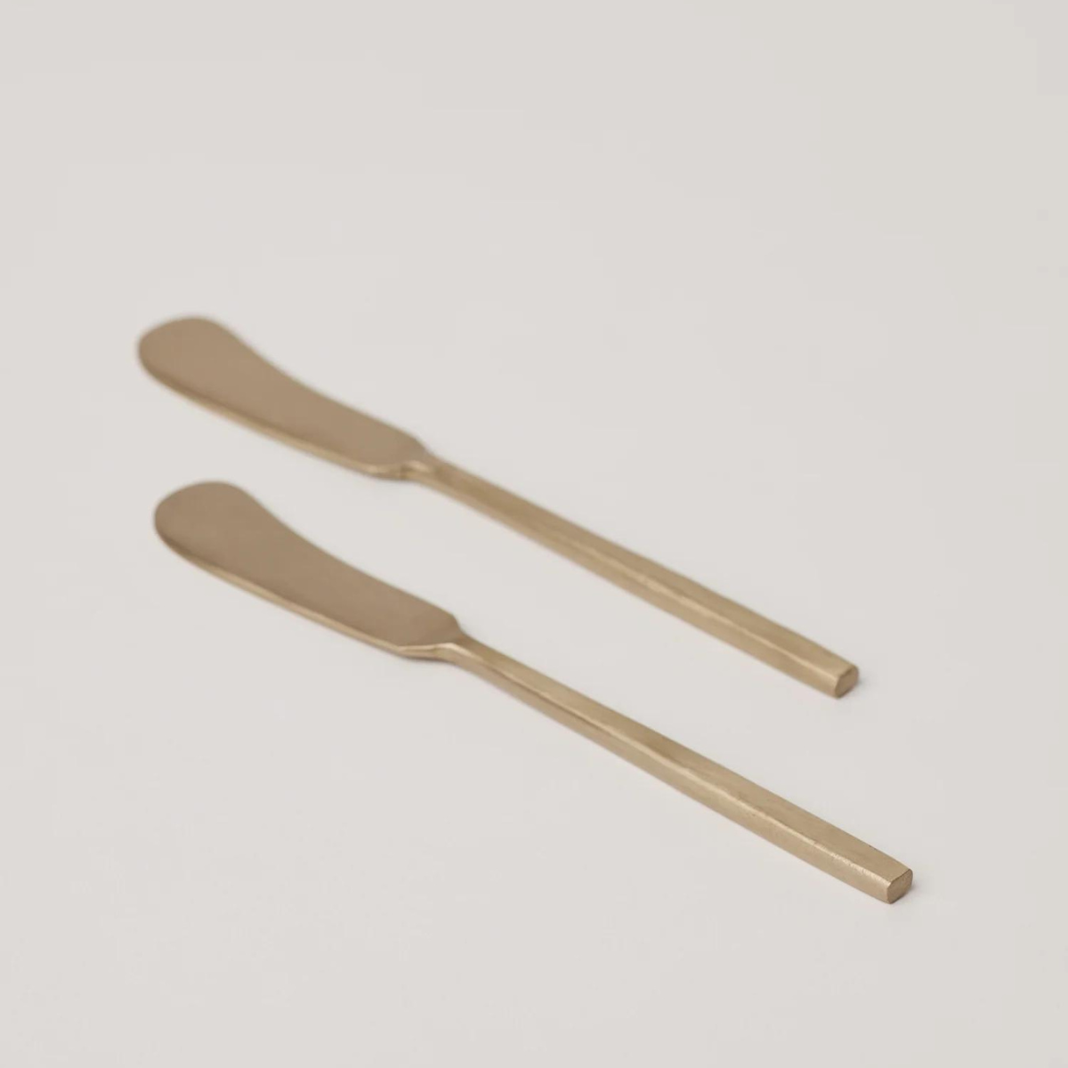 Taihi Butter Knives, Set of 2, Champagne Gold