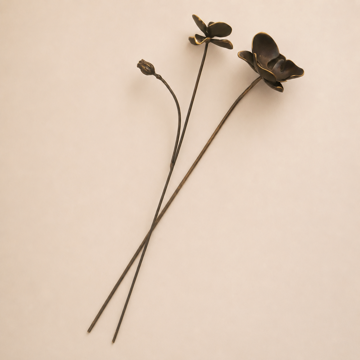 Wildflower Stem (Set of 2) - Black