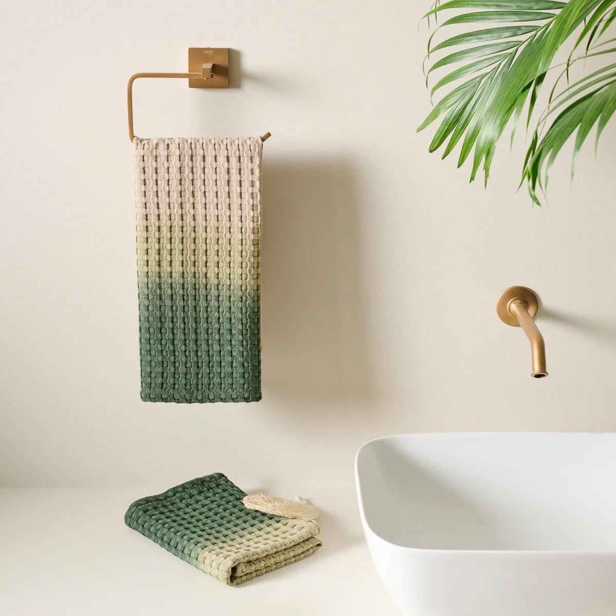 Dip Dye | Cotton Bamboo | Waffle | Towel
