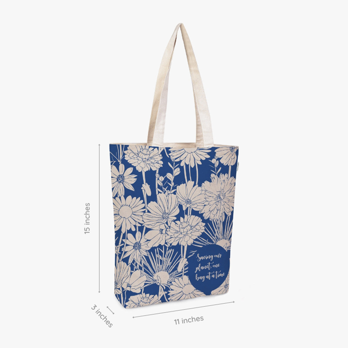 Zipper Tote Bag