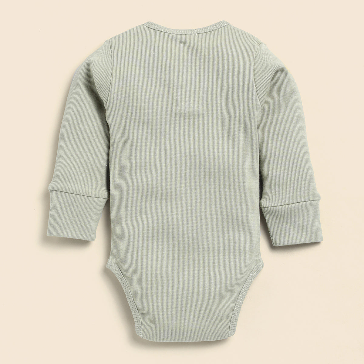 Organic Cotton Baby Bodysuit with Pants | Sage Green