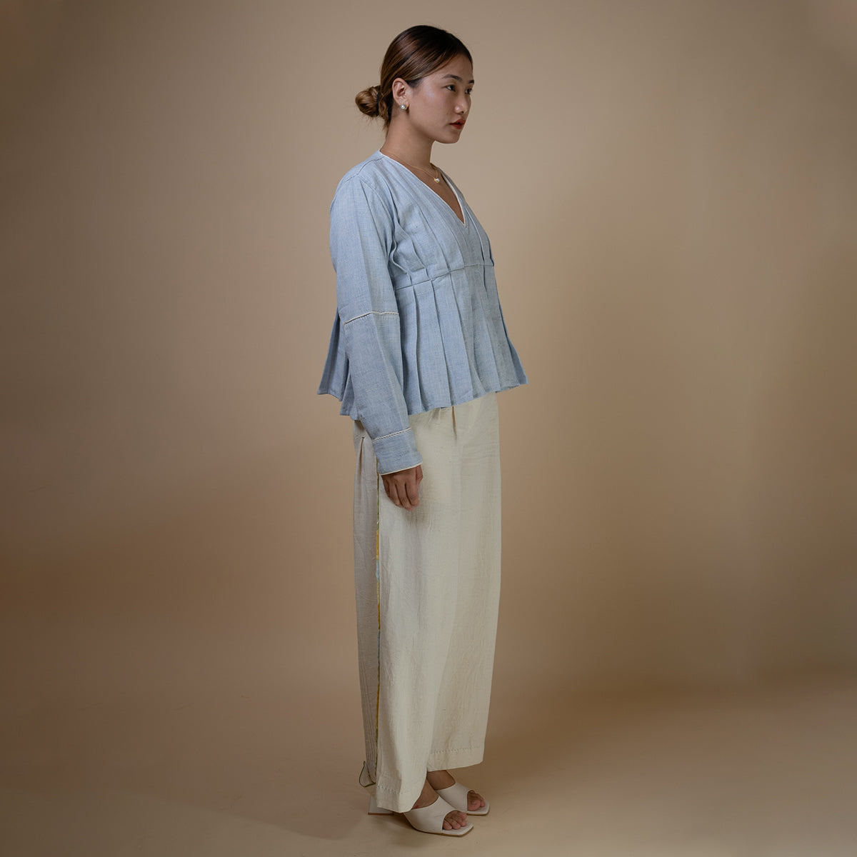 Meadows Pleated Blouse