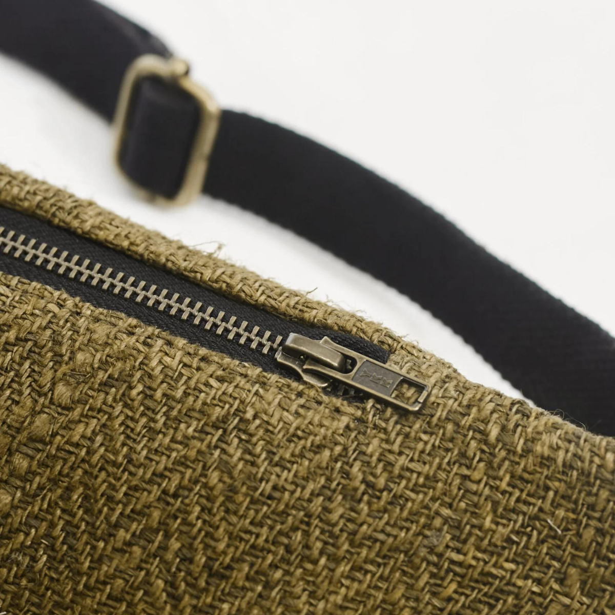 Hemp Waist Bag - Olive