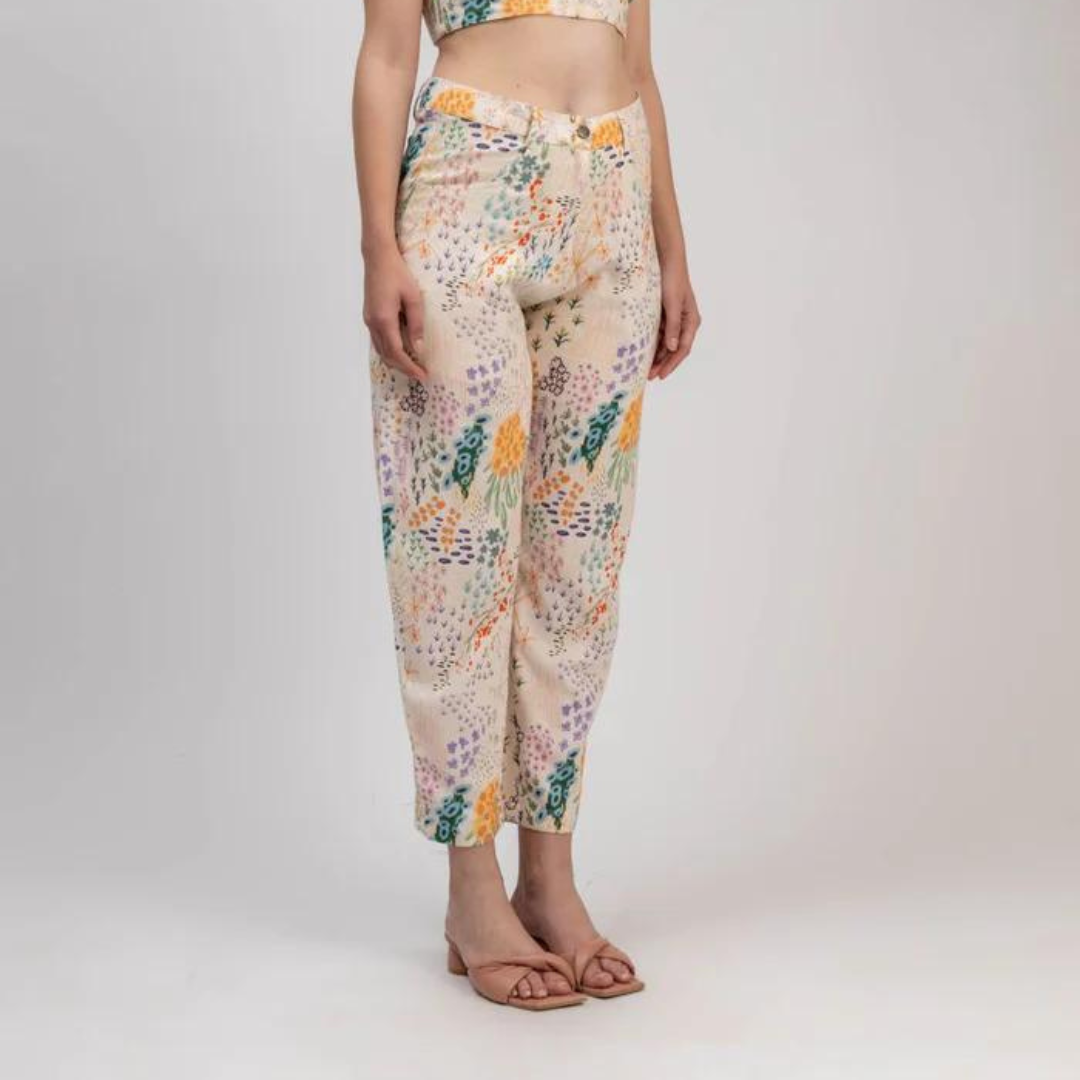 Maria Printed Pants