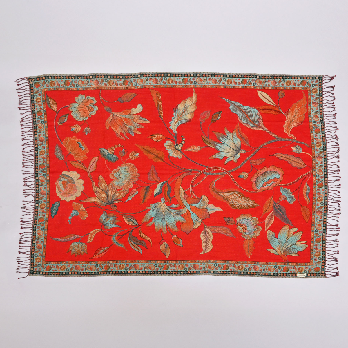 The Scarlet Garden Throw-1