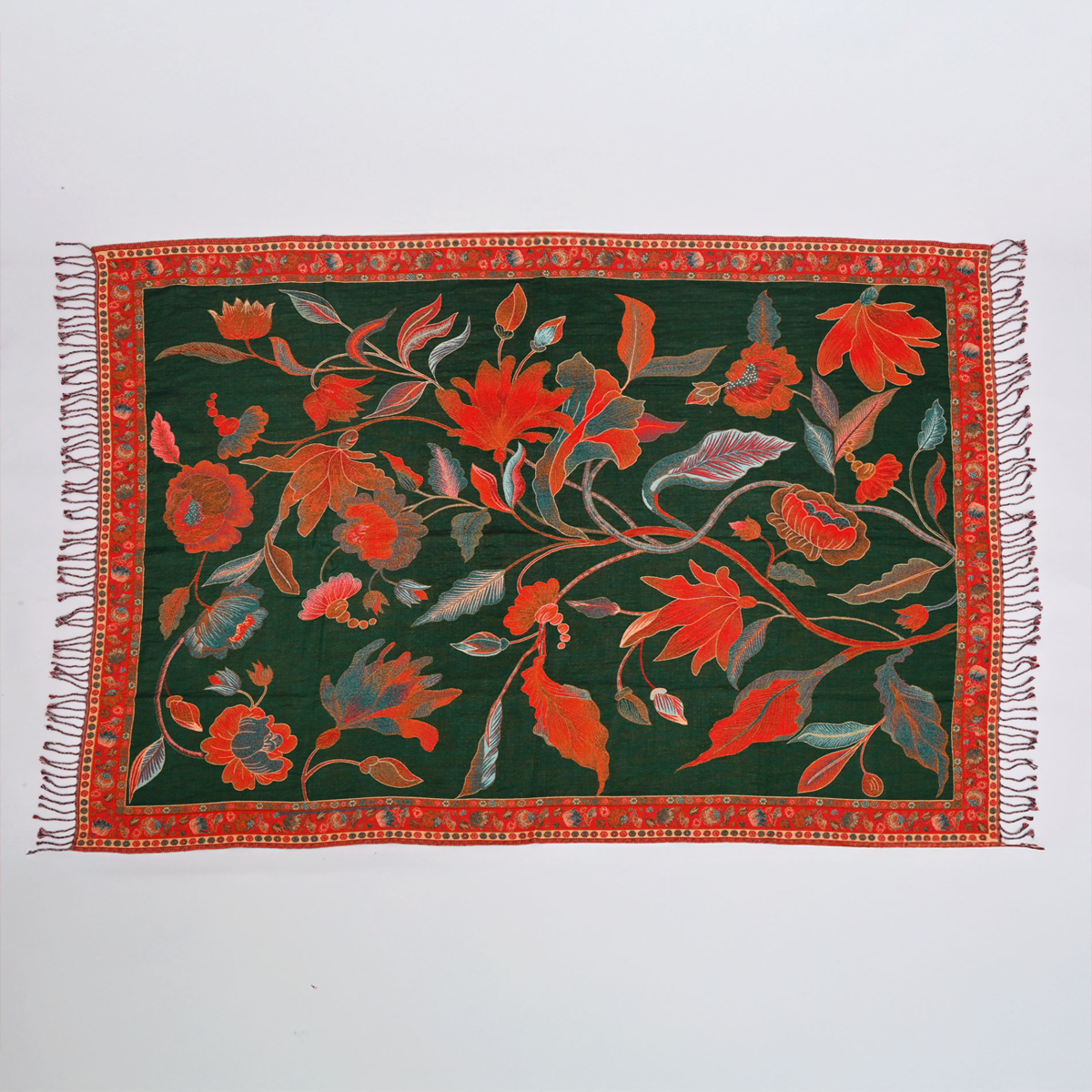 The Scarlet Garden Throw-1
