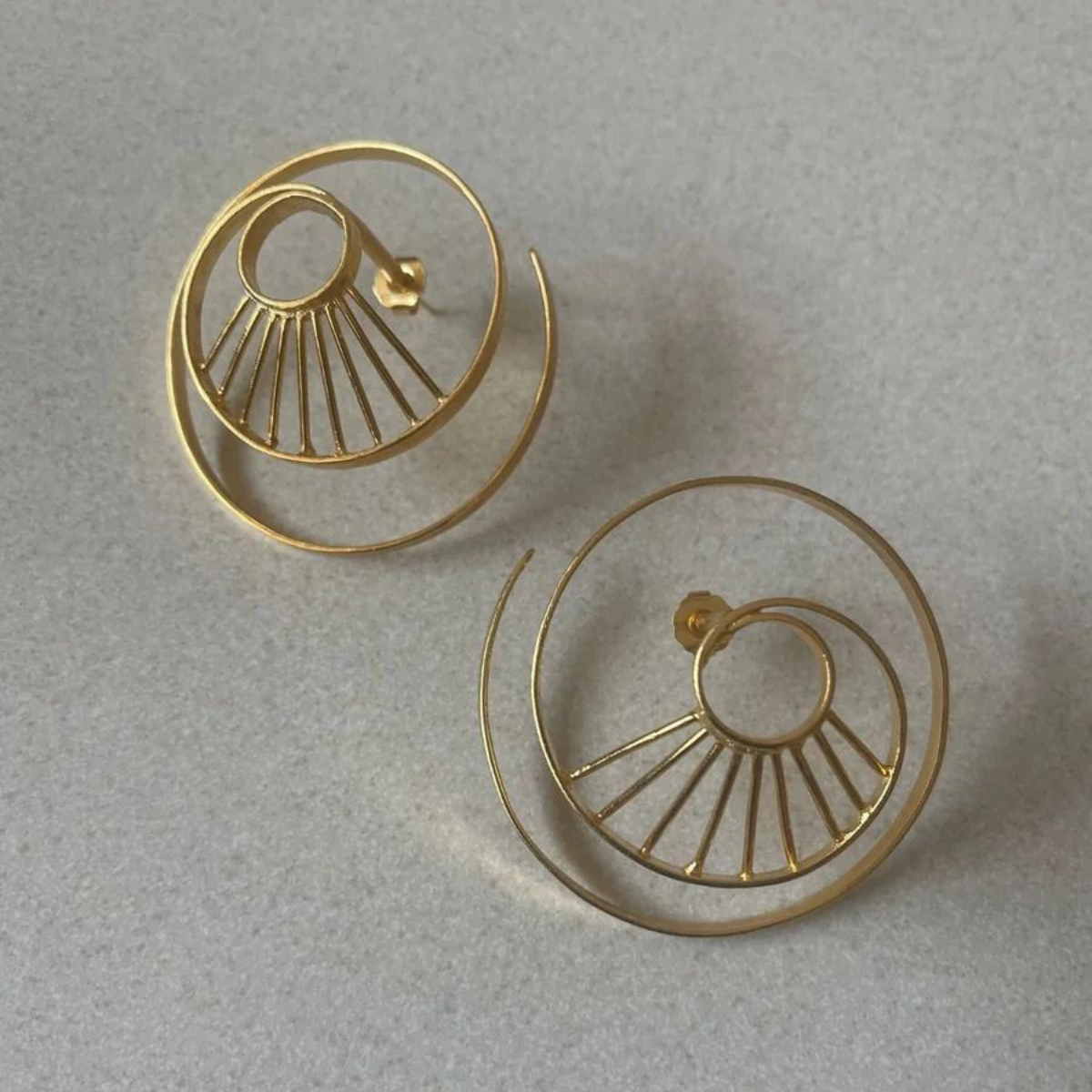 Shankh Earrings