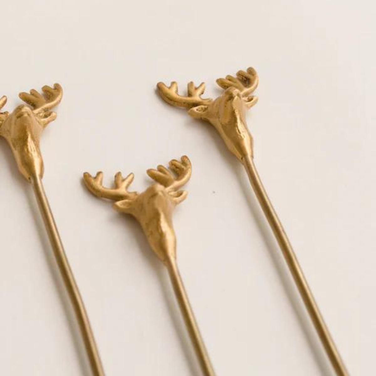 Deer Stirrers, Set of 4, Large