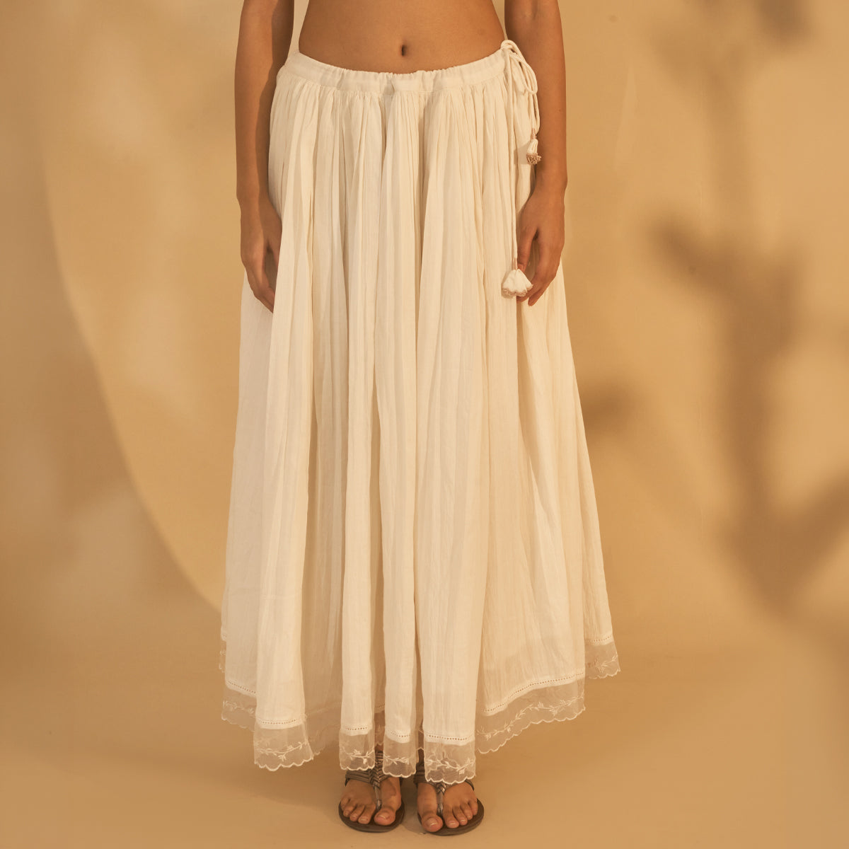 Wildflower Skirt - Ivory