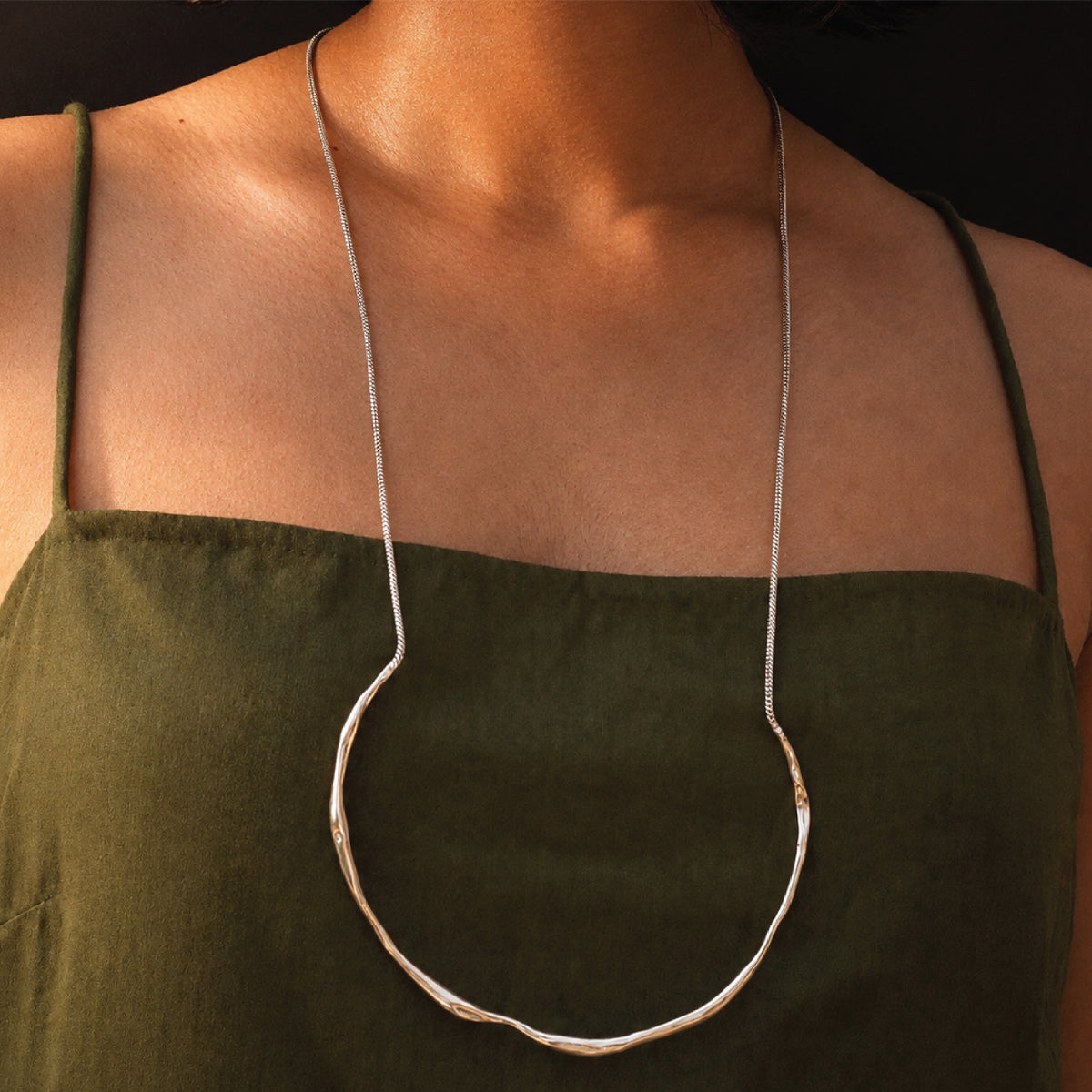 Humming Necklace - Silver